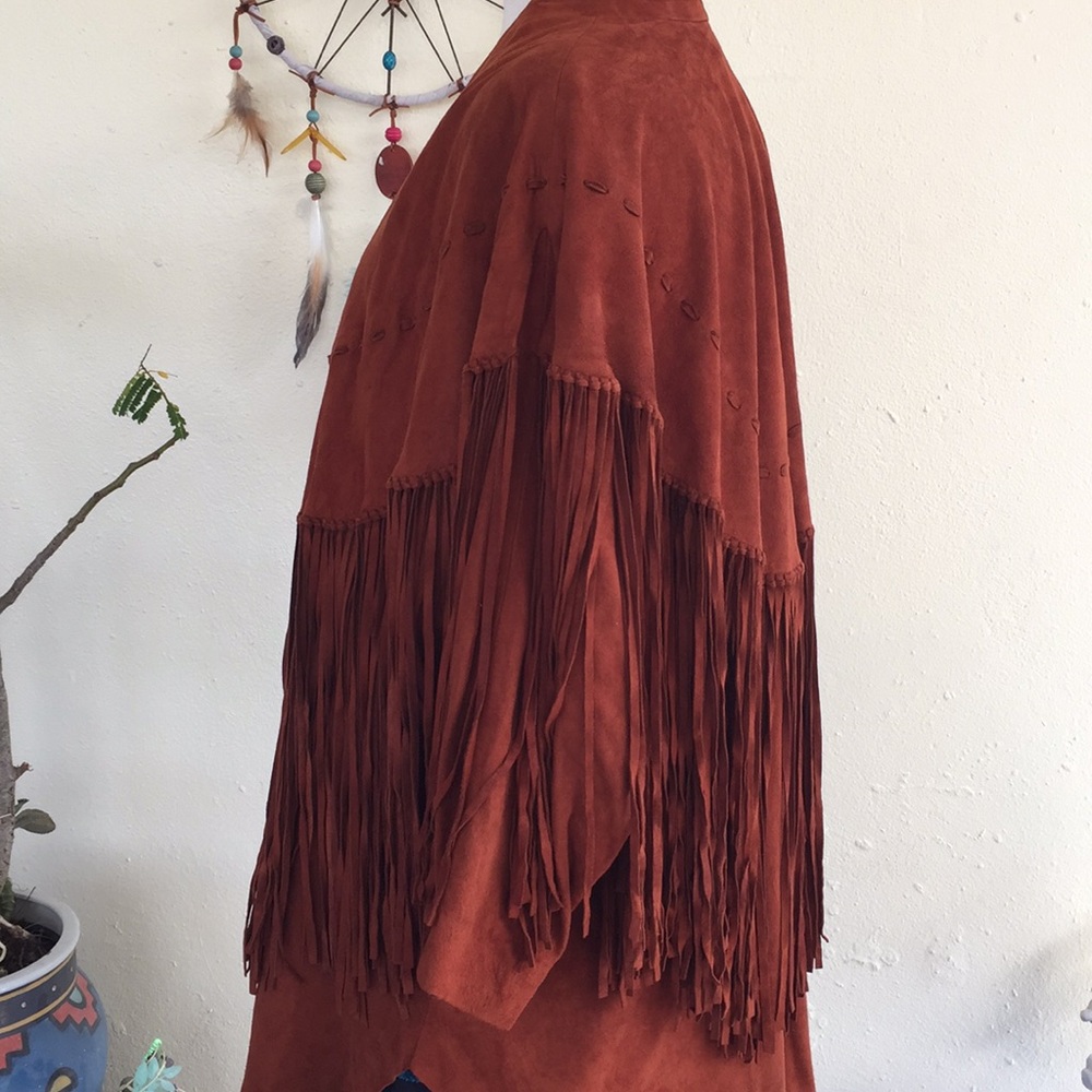 Suede Fringe Jacket - Picture 3 of 8